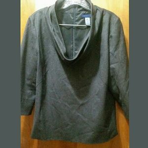 J. CREW BLAZER SCOOP NECK SHIRT